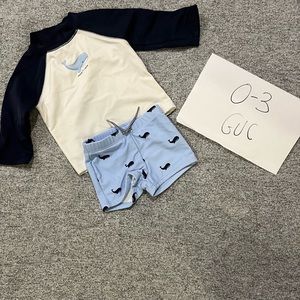 Janie and Jack baby boy swim 🐳